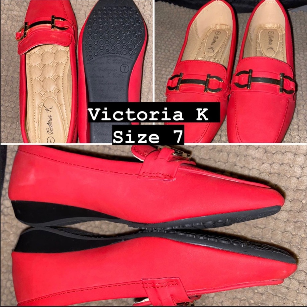New Victoria K Women Shoes Size 7 Red